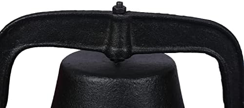 Vintage Dinner Bell Large Farmhouse Antique Bell Church Liberty School Church Bell Dinner Bells,Door Bells,Large Cast Iron Bell - Image 4