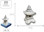 Massive Garden Pagoda Oriental Lantern Sculpture Concrete Pagoda Outdoor Lawn Ornament Pagoda Figurine Yard Lantern Statue - Image 2