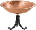 Achla Designs 201-4016 Hammered Solid Tripod Stand Birdbath, Satin Copper by ACHLADesignsHomeGarden