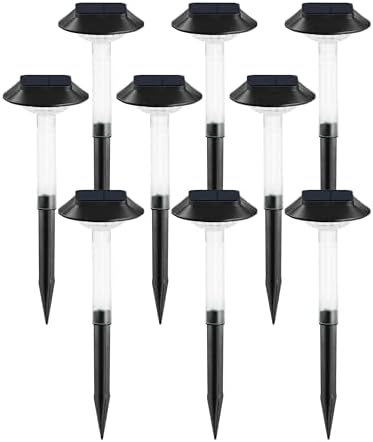ALEPOD Solar Pathway Lights Outdoor 8 Pack, 7 Lighting Modes Solar Lights Outdoor Waterproof IP68, Landscape Lighting for Yard Pathway Backyard Lawn - Image 2