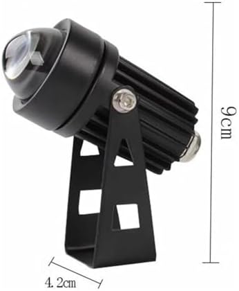 LED Spotlight - Narrow Beam IP65 Waterproof Wall Lamp, AC85-265V Outdoor Landscape Lighting for Garden, Courtyard, Patio, and Pathway Illumination - Image 2