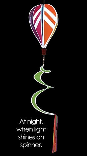 In The Breeze 0985 Retroreflective Rainbow Hot Air Balloon-6 Panel Wind Decoration - Image 5