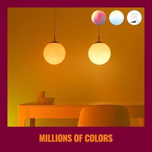 WiZ Connected 120W PAR38 Color LED Smart Bulb - Pack of 6 - E26 - Indoor/Outdoor - Connects to Wi-Fi - Control with Voice or App - Works with Google Home, Alexa & Siri - Image 3