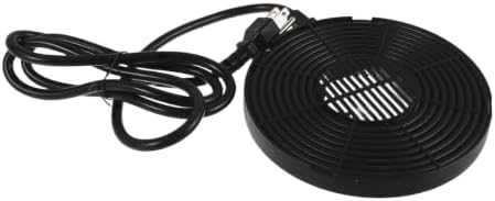 Ciieeo Outdoor Heated Birdbath Deicer Xmas 70 W ABS Black for Bird Bath by Ciieeo
