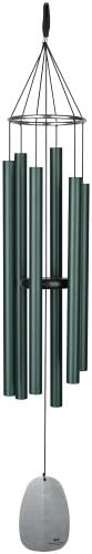 Woodstock Chimes Signature Collection, Bells of Paradise, Rainforest Green 44", Decor Designs Wind Chimes for Outdoor, Patio, Home or Garden Décor (BPLRG) by WoodstockChimes