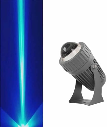 LED Outdoor Landscape Lights - Spotlight Led Beam Light IP66 Waterproof Adjustable Angle, Long Distance Projection Light for Hotel Villa Courtyard Facade Wall Wash Lighting(Blue) - Image 3