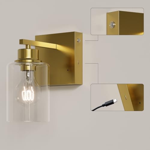Rayogale Wireless Battery Operated Wall Sconce Set of 2 with Remote Control - Image 5
