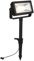 Outdoor LED Spotlight with Metal Spike 33W 3-Level Dimmable Adjustable Die-Cast Aluminum Landscape Lighting, Wet Location ETL UL CSA Qualified Safe for Garden, Yard & Tree Illumination by MULANDI