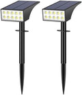 Solar Lights Outdoor Waterproof IP65, Landscape Lights, 2 Pack, Cool White by WENATY