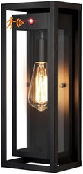 15" Motion Sensor Outdoor Wall Lights, Outdoor Sconces, 1 Pack by Slypadan