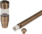 G2 12V Brass Mini Path Light (15" Tall) & 3W 2700K G4 LED Bulb - Image 4