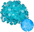 300Pcs Glow in The Dark Stones - Luminous Pebbles for Outdoor Garden Fish Tank Rocks Glowing Decorative(Blue 300pcs) by Unknown