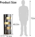 Sunlinua 40H Modern Indoor/Outdoor Water Fountain with 4 Tiers - Image 3