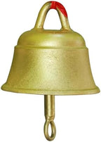 GTPBAO Antique Golden Cast Iron Door Bell, Large Service Bells for Homes Kitchen Grocery Patio, Weatherproof Dinner Bell(Bell 12.5cm/4.9in) - Image 3