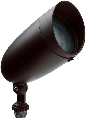 Nuvo 62/1205, LED Landscape Spotlight, Outdoor Flood Light, Bronze, 3000K - Image 5
