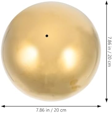 TIDTALEO Titanium Stainless Steel Gazing Ball Polished Mirror Sphere Hollow Seamless Reflective Globe for Garden Home Outdoor Decoration Lightweight Portable Sphere - Image 6