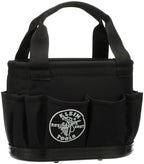 Klein Tools 5144BHB14OS Hard-Body Bucket, Aerial Oval Tool Bucket with Drain Holes, 29 Pockets - Image 6