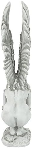 Design Toscano NG33765 Remembrance and Redemption Angel Religious Garden Statue, Medium 15 Inch, Ivory - Image 4