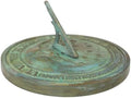 Rome 2312 Moon and Stars Sundial, Solid Brass with Verdigris Highlights, 8.5-Inch Diameter by Rome+Jewelers