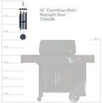 Corinthian Bells by Wind River – 30 inch Midnight Blue Wind Chime for Patio, Backyard, Garden, and Outdoor Decor (Aluminum Chime) Made in the USA - Image 6