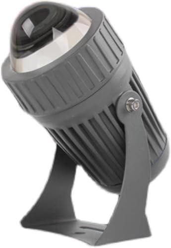 10w Led Floodlight - Ip65 Waterproof Outdoor Spotlight, Long Range Rotating Beam, Ideal for Landscape Lighting, Architecture, and Wall Washing White B-(AC85-265V) by Unknown