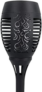 AB Tools LED Flickering Flame Garden Solar Light Torch Waterproof Durable Outdoor 4pc - Image 3