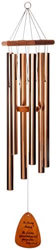 In Loving Memory 30-inch Windchime, Bronze w/The Lord Bless You and Keep You… by FestivalWindchimes