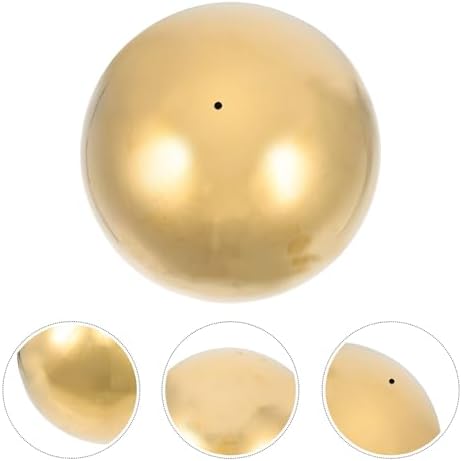 TIDTALEO Titanium Stainless Steel Gazing Ball Polished Mirror Sphere Hollow Seamless Reflective Globe for Garden Home Outdoor Decoration Lightweight Portable Sphere - Image 3