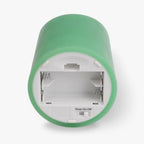 Luminara Flameless LED Battery Operated Flickering Pillar Moving Flame Candles (Vibrant Green, 3" x 4.5") - Image 2