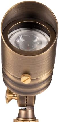VOLT 12V Fat Boy Mini Outdoor Spotlight (Bronze) & 5W 2700K MR16 LED Bulb - Image 3