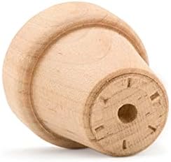 Woodpeckers Small Wooden Flower Pot 1-1/6 x 1-inch, Pack of 100 1inch Mini Pots, 1 Flower Pots to Paint & Plant - Image 6