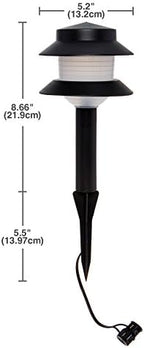 Paradise GL22627 Low Voltage Plastic 4W Path Light (Black, 12 Pack) - Image 4