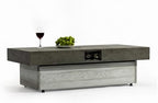 Outdoor Fire Pit Table Propane Gas Fire pits Outdoor Fireplaces 47.2'' Rectangular Firepit Table, 50,000 BTU Fire Table for Patio Set, Two Options of Assembled Hight Grey. - Image 4