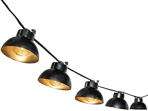 Novelty Lights 11 Feet 10 LED G40 Outdoor Bell Lampshade String Lights - Image 3