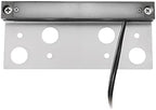 GKOLED 20-Pack 6.8 Inches Low Voltage Hardscape Light with Frosted Lens, 12V AC/DC Retaining Wall Lighting, 4W 2700K Paver Wall Lights, Outdoor Step Lights, Die-cast Aluminum Housing, Gray, UL Listed - Image 5