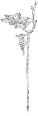 Sungmor Cast Iron Bird Feeder, Decorative Garden Stake, 27.5 Inches Tall by Sungmor