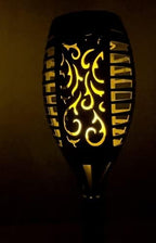 4pcs Solar Outdoor Waterproof Dancing Flickering Flame Torch Stake Lights with Auto On/Off Switch Dusk to Dawn for Garden Yard Landscape Pathway Christmas Lights Decoration - (Small) - Image 6