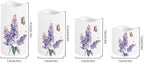 Purple Lavender Flameless Candles with Remote Timer Battery Powered LED Candles Color Changing Pillar Electric Fake Candles Bulk for Indoor Outdoor Home Table Decoration Set of 4 - Image 2