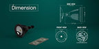 1100LM LED Waterproof Outdoor Landscape Spotlight, LED Flood Light - Image 4