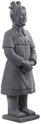 Nearly Natural 40 in Warrior Statue Detailed Oriental Garden House Decor - Image 5
