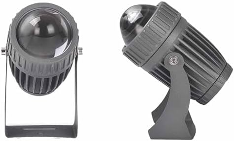 Outdoor Spot Lights - Long Distance Floodlight, 10W Rotating Narrow Spotlight Led Beam Light, IP65 Waterproof Wall Washer, Outdoor Architectural Wall Lamp LED Landscape Lighting(Yellow,B-(AC85-265V)) by Unknown