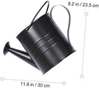 Solar Watering Can with LED Lights Decorative Solar Garden Lights for Outdoor Use Iron Art Design for Patios and Lawns 1 Piece - Image 3