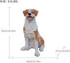 Hound Dog Garden Statue Resin Outdoor Decor Figurine for Yard Lawn Patio - Image 2