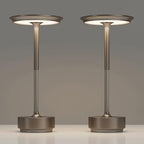 TBBGA 2 Pack Rechargeable Table Lamps Cordless, 5000mAh Outdoor Table Light by TBBGALEDCordlessTableLamps