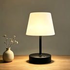 Rechargeable Table Lamp, Cordless Shower Lamp Waterproof- Black by LAYSHINEEN