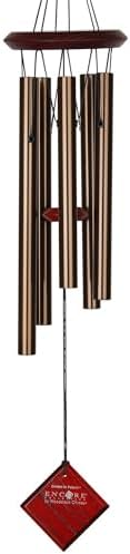 Woodstock Chimes Encore Collection, Chimes of Polaris, 22'' Bronze Wind Chimes for Outdoor, Patio, Home or Garden Décor (DCB22) by WoodstockChimes