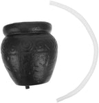 Ceramic Fountain Jar for Outdoor Water Circulation, 8mm Tube by SOLUSTRE