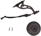 AUNMAS Cast Iron Dinner Bell, Hanging Bell - Image 2
