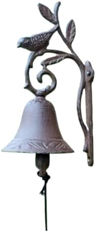 Dinner Bell,Cast Iron, Wall, Home Decoration Garden ic Retro Doorbell by Unknown