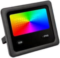 Outdoor Floodlight, RGB LED Floodlights, Intelligent Outdoor, 16 Colors, 4 Color Changing Effects, Garden and Party, Illuminate The Widest Area,for Garage Stadium(35W) by Unknown